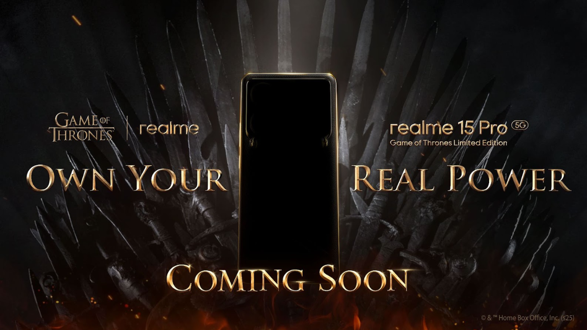 Realme 15 Pro 5G Game of Thrones Edition could debut with similar specifications